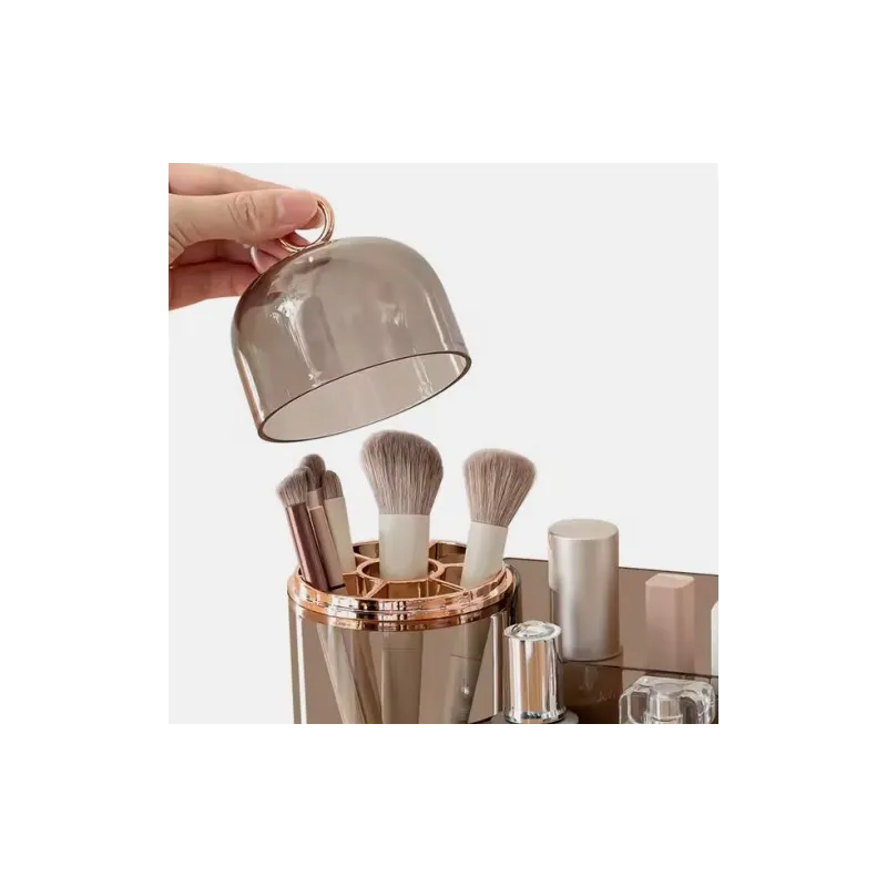 Organizador Extralink, Caja Grande para Pinceles de Maquillaje