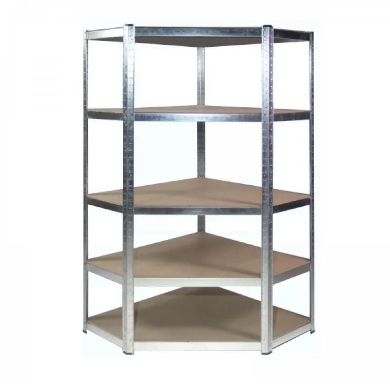 Extralink Eckregal, 5-stufig 180x90x30cm 175 kg