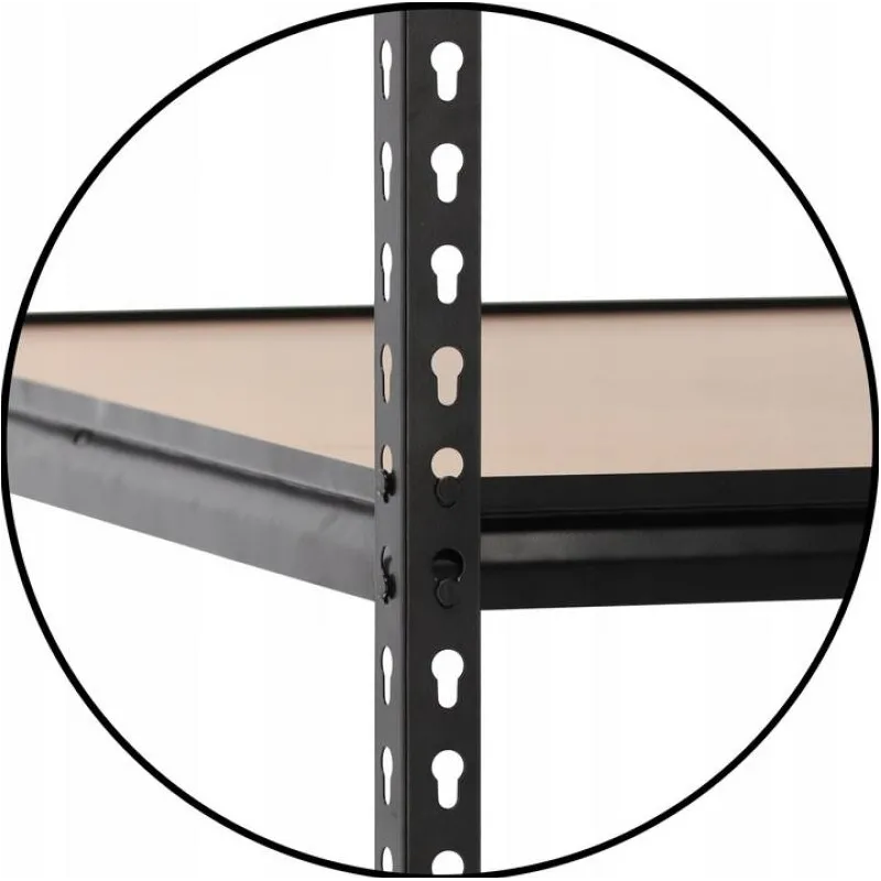 Ш shelf Extralink, 5-уровневый с ящиком 180x90x60 см 175 кг