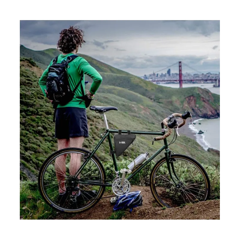 Bolsa de bicicleta Extralink, bolsa de marco inferior para bici