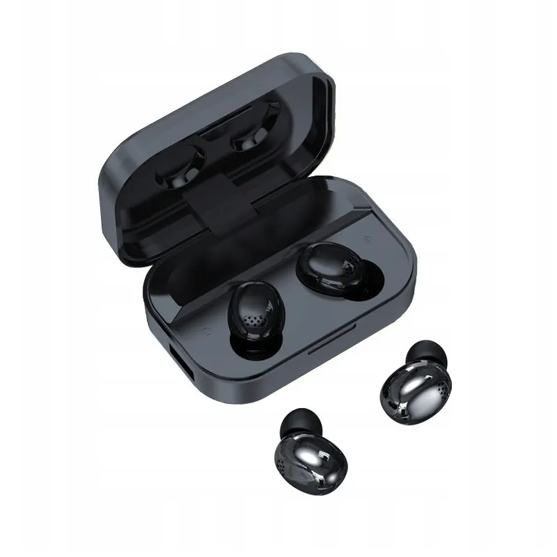 Fones de Ouvido Bluetooth Extralink com Redução de Ruído e Display LED - Preto