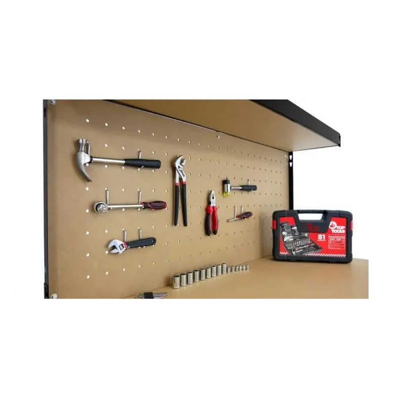 Banco de trabajo Extralink con cajón 120x60x150cm