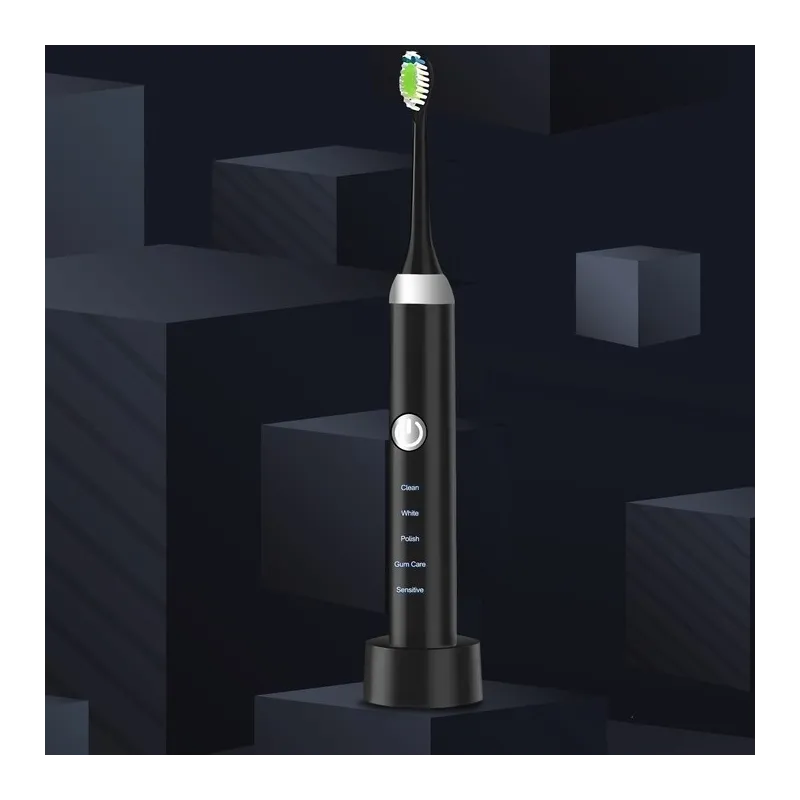 Extralink Sonic Diş Fırçası, Siyah, 5 Mod