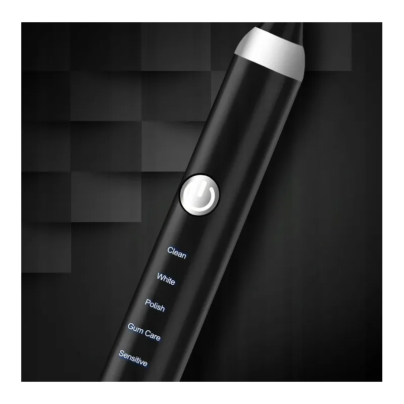 Extralink Sonic Diş Fırçası, Siyah, 5 Mod