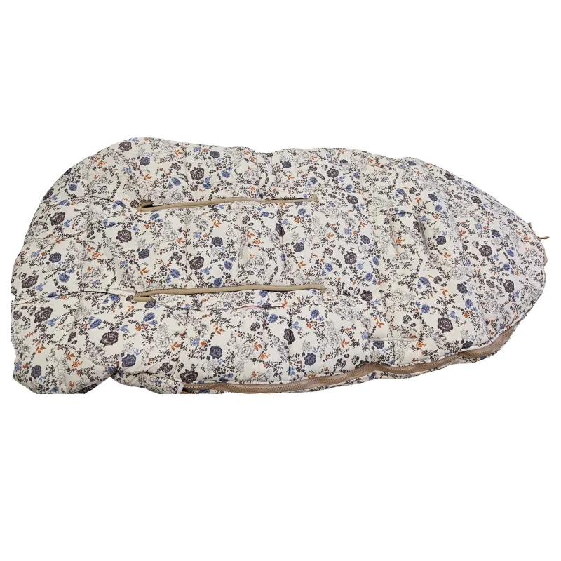 Warm stroller sleeping bag for prams with fur Extralink