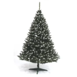 Smrk s bílým jeřábem Extralink, 150cm, se stojanem