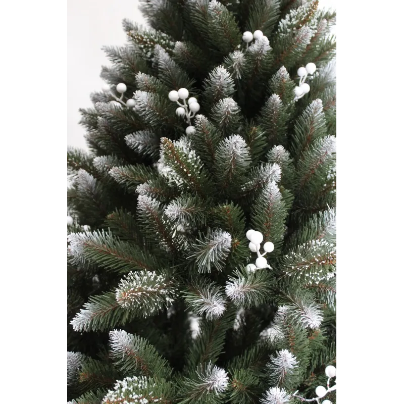 Smrk s bílým jeřábem Extralink, 150cm, se stojanem