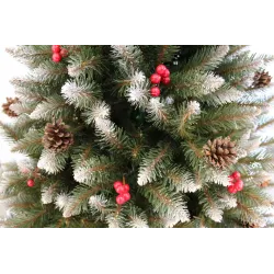 EXTRALINK ŚWIERK Z JARZĘBINĄ 150CM, ZE STOJAKIEM