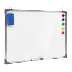 Extralink | Tablica magnetyczna suchościeralna | biała, 60 x 90 cm + akcesoria