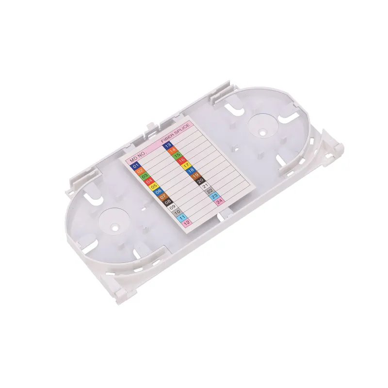 Extralink | Bandeja para latas de fibra óptica e acoplamentos V2 | 24 soldas