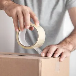 Extralink Verpackungsband, Transparentes Klebeband 48x60m Super Stark Widerstandsfähig