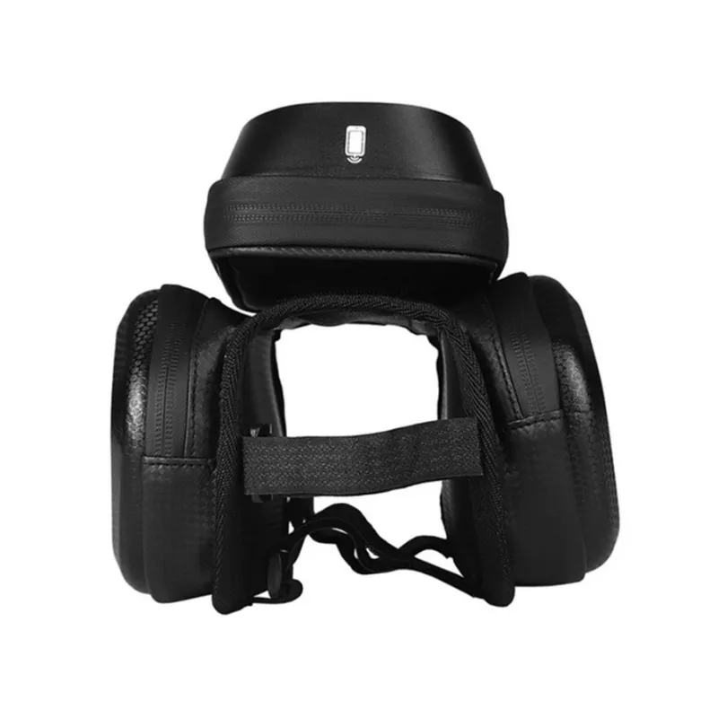 Bolsa de bicicleta Extralink, alforja impermeable para cuadro con funda para teléfono