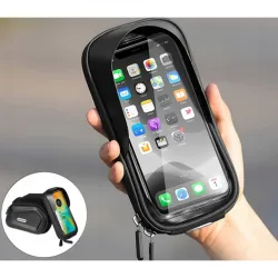 Extralink | Torba rowerowa | sakwa na ramę z etui na telefon wodoszczelna