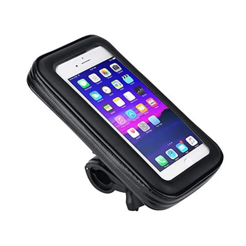 Suporte para Telefone de Bicicleta Extralink, Impermeável, Rotação 360, Fechamento Seguro