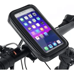 Suporte para Telefone de Bicicleta Extralink, Impermeável, Rotação 360, Fechamento Seguro