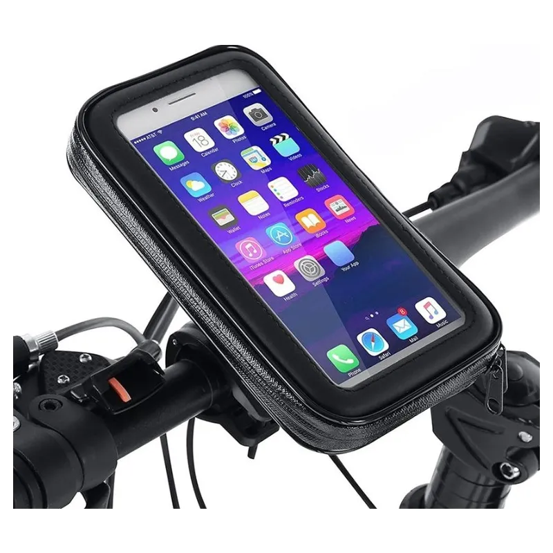 EXTRALINK UCHWYT ROWEROWY NA TELEFON WODOODPORNY ZAMYKANY OBROTOWY 360 - 14505