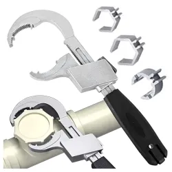 Universal Adjustable Wrench Extralink, Double-Sided for Bathroom Sink Faucet Plumbing Pipes