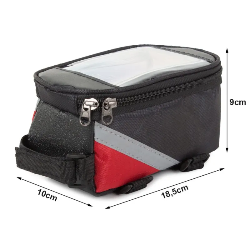 Bolsa de bicicleta à prova d'água Extralink, capa para telefone