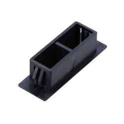 Extralink | Kappe | für Patchfelder, Schwarz, SC Duplex