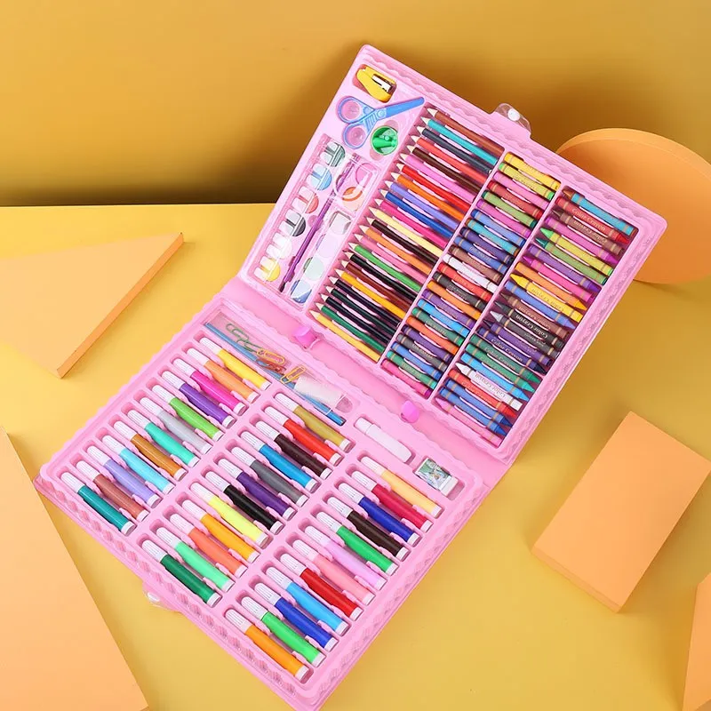 Conjunto Artístico Extralink para Pintura, conjunto de arte com 150 peças