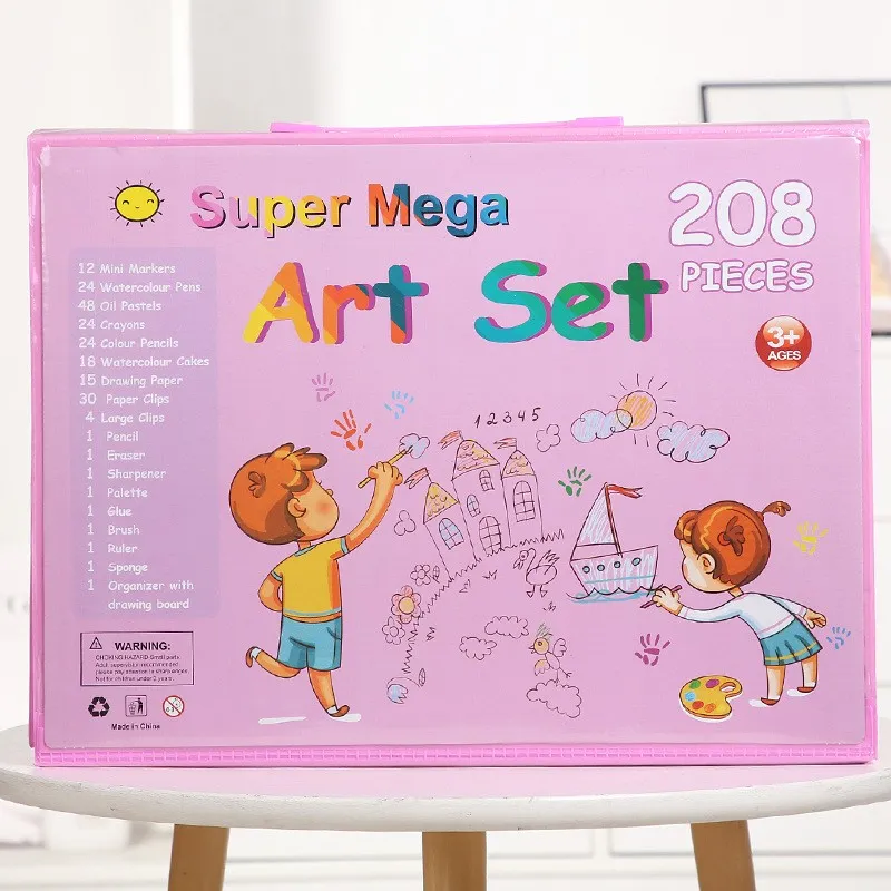 Juego de Arte Extralink para Pintura, Set de 208 Piezas