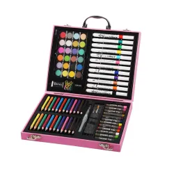 Conjunto de Arte Extralink para Pintura, Unicórnio Rosa com 88 Peças