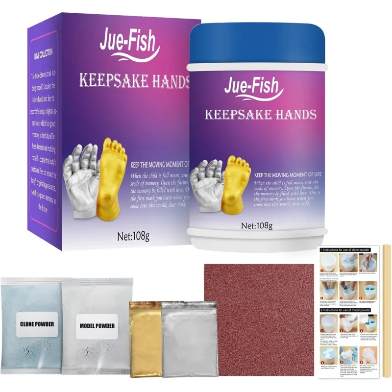 Extralink 3D Hand and Foot Casting Kit for Kids - Baby Plaster Mold Set