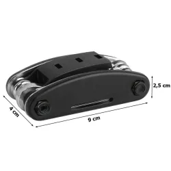 Conjunto de Chaves Allen Extralink 16 em 1 para Bicicleta