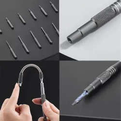 Conjunto de Chaves Magnéticas Extralink, Conjunto de Chaveiros de Precisão 128 em 1