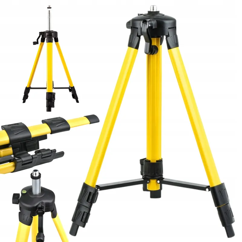 Extralink 4D Çarpı Lazer Seviyesi Seti Tripod ile