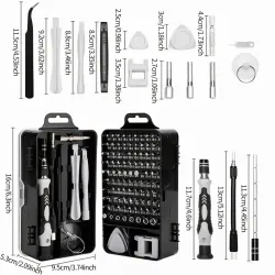 Extralink Präzisionsschraubendreher Set, Torx Schraubendreher 115 in 1