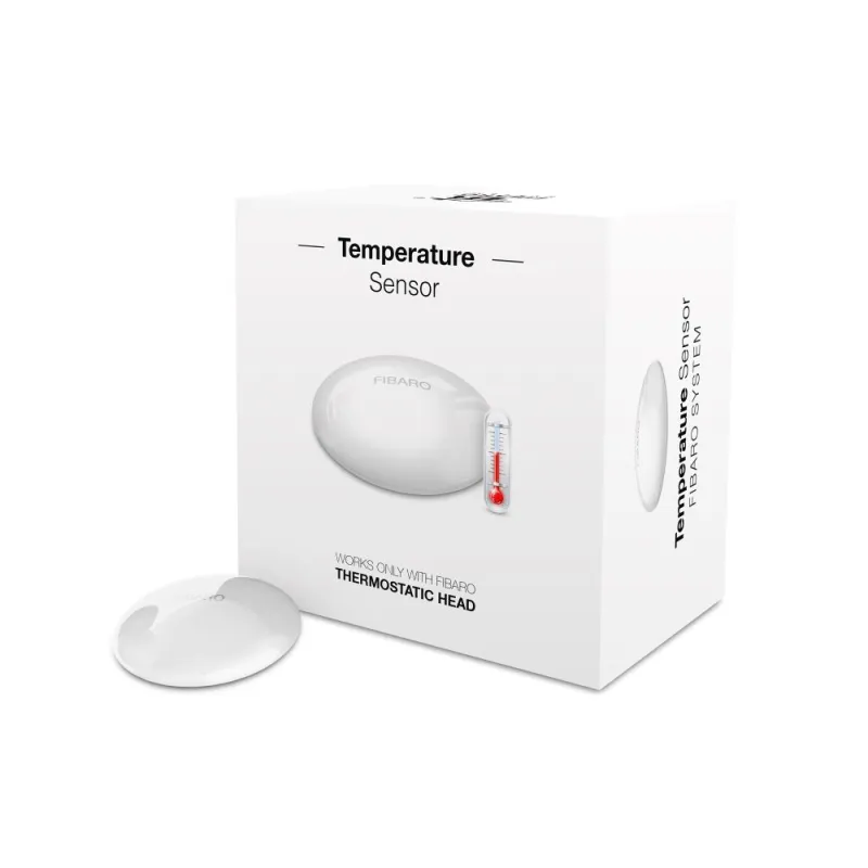 Fibaro FGBRS-001 | Teplotní senzor | rozsah 0-40 stupňů C, přesnost 0,5 stupňů C