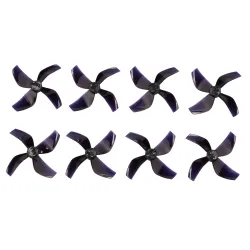 Gemfan 2020 Four-blade Propellers Black | Drone Propellers | 8 pcs