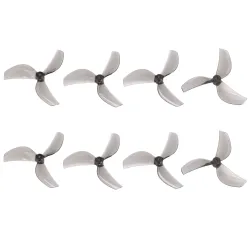 Gemfan 45mm Three-blade Propellers Szare | Śmigła do drona | 8 sztuk