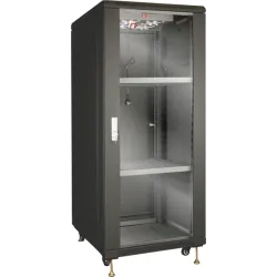 GETFORT 27U 600X1000 RACKMOUNT CABINET 2 SHELFS WITH PANEL 4 FANS