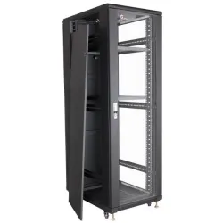 Getfort 37U 600x800 | Armario rack | De pie, 2 estanterías, 4 ventiladores