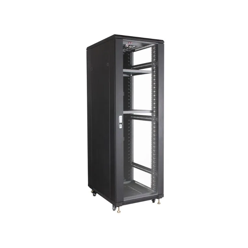 Getfort 37U 600x800 | Racková skříň | stojící , 2 pĂłĹ‚ki, 4 ventilátory