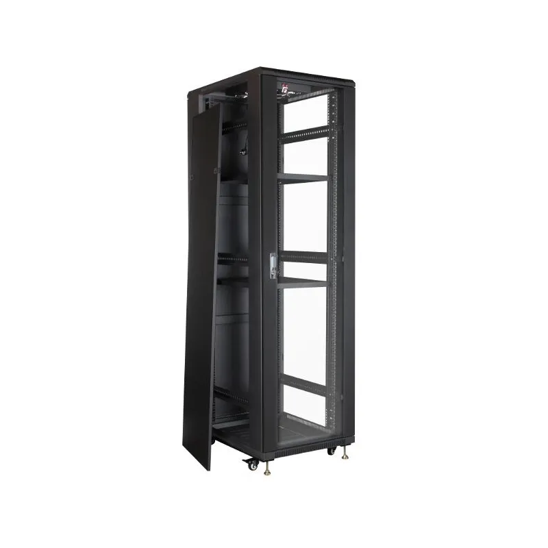 GETFORT 42U 600X1000 RACKMOUNT CABINET 2 SHELFS WITH PANEL 4 FANS