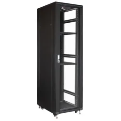 Getfort 42U Rack Kabini 600x1000, Dikey, 2 Raf, 4 Fan