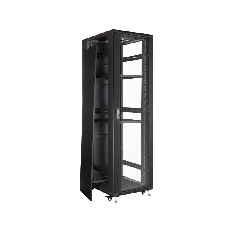 Getfort 42U Rack Kabini 600x1000, Dikey, 2 Raf, 4 Fan