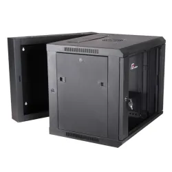 Getfort 9U 600x550 | Racková skříň | montovaná na stěně, dvousekční