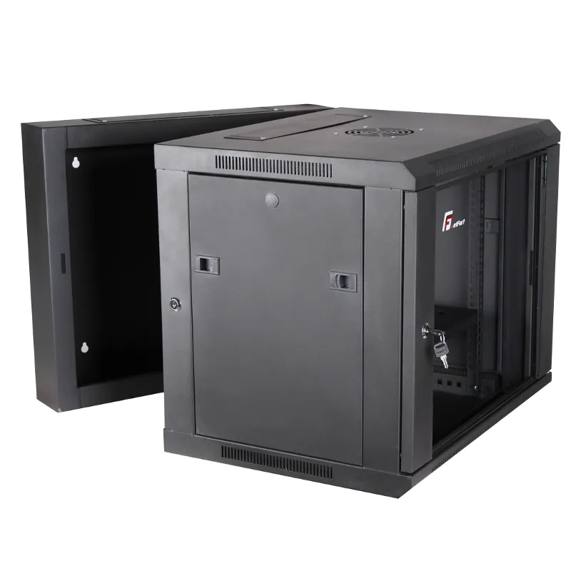 Getfort 9U 600x550 | Racková skříň | montovaná na stěně, dvousekční