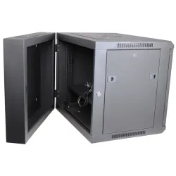 Getfort 9U 600x550 | Armario rack | Montaje en pared, dos secciones