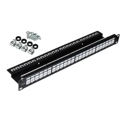 Getfort CAT5E UTP V2 Patch Panel, Ağ Anahtarı, 24 Port