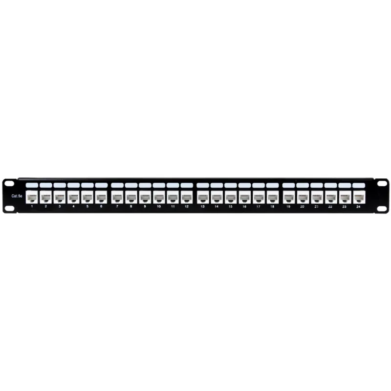 Getfort CAT5E UTP V2 | Patchpanel | Caixa de distribuiçao, 24 portas