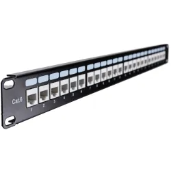Getfort CAT5E UTP V2 | Patchpanel | Przełącznica, 24 porty
