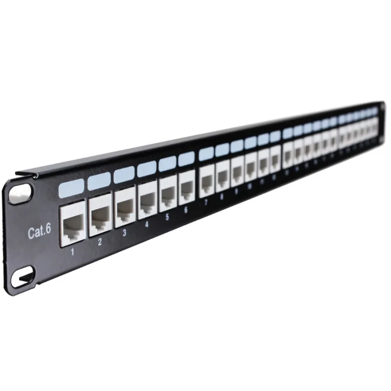 Getfort CAT5E UTP V2 | Patchpanel | Przełącznica, 24 porty