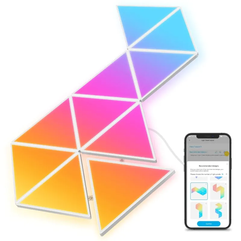 Govee H6067 Glide Tri-angle | Paneles LED | RGBIC