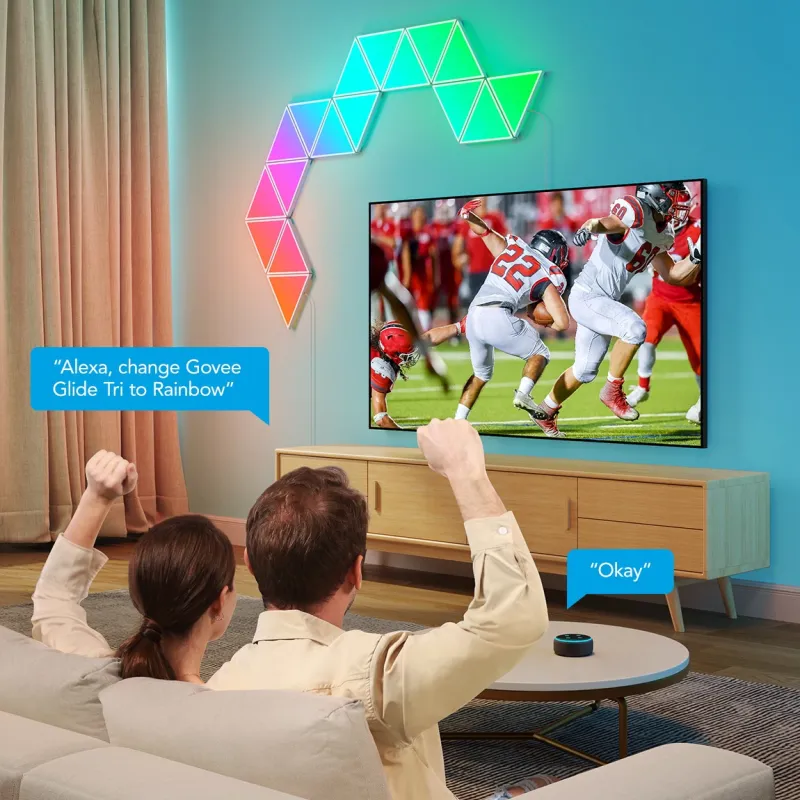 Govee H6067 Glide Üçgen LED Paneller, RGBIC