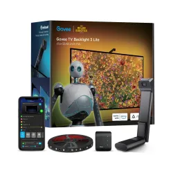 Govee H6099 TV Backlight 3 Lite Wild Robot | LED-Hintergrundbeleuchtung | für TV 55-65 Zoll, RGBICW, Wi-Fi+Bluetooth